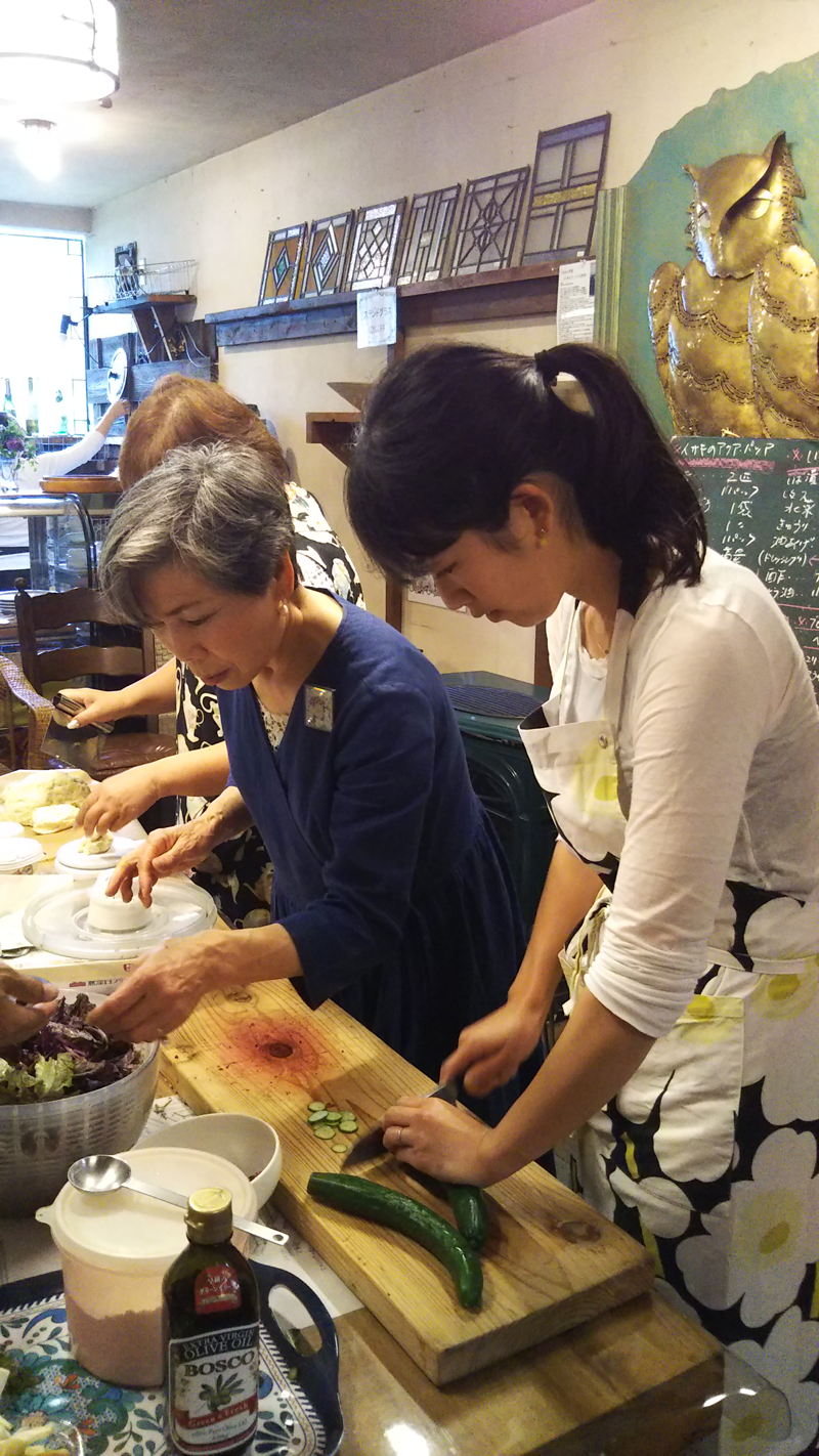 水野もと子先生の料理教室開催致しました9