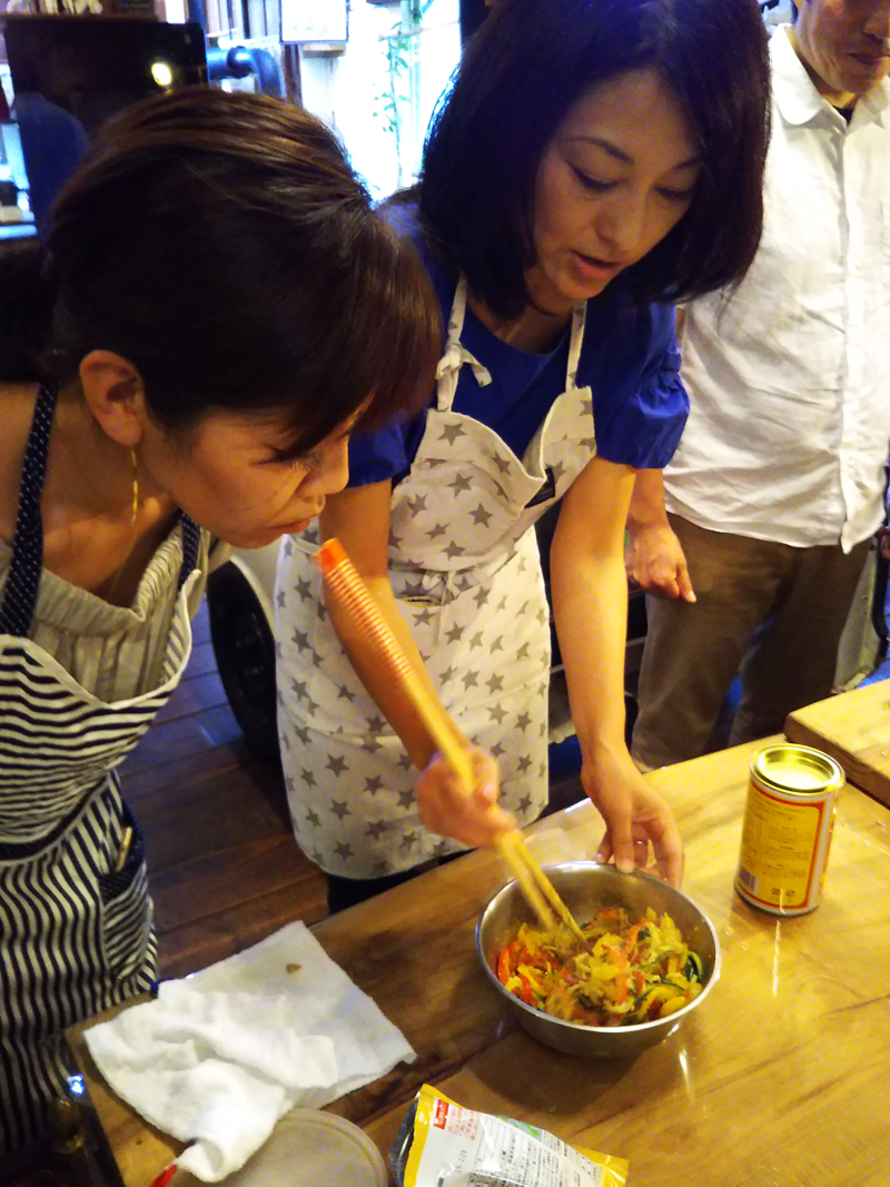 水野もと子先生 お料理教室開催いたしました12
